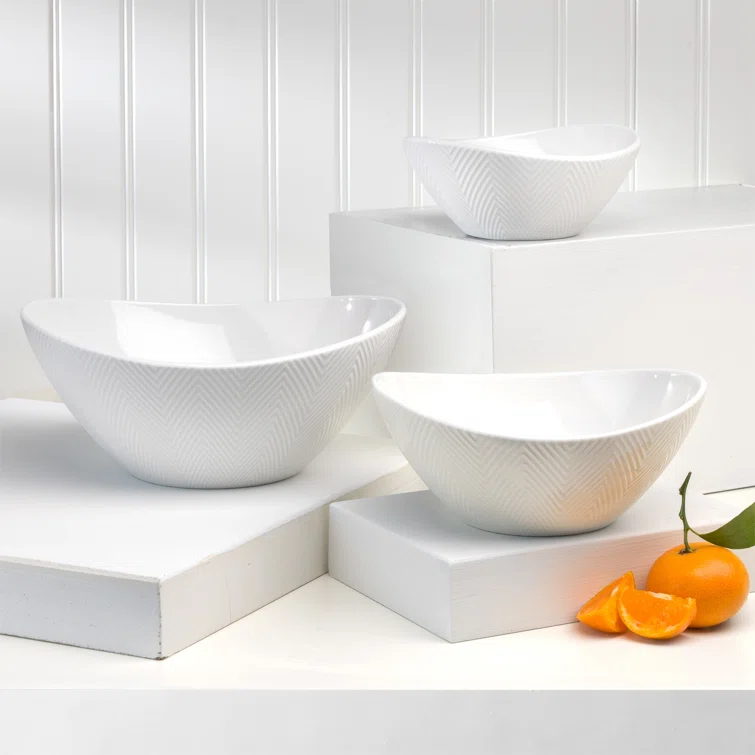 Highlands 3 Piece Serving Bowl Set