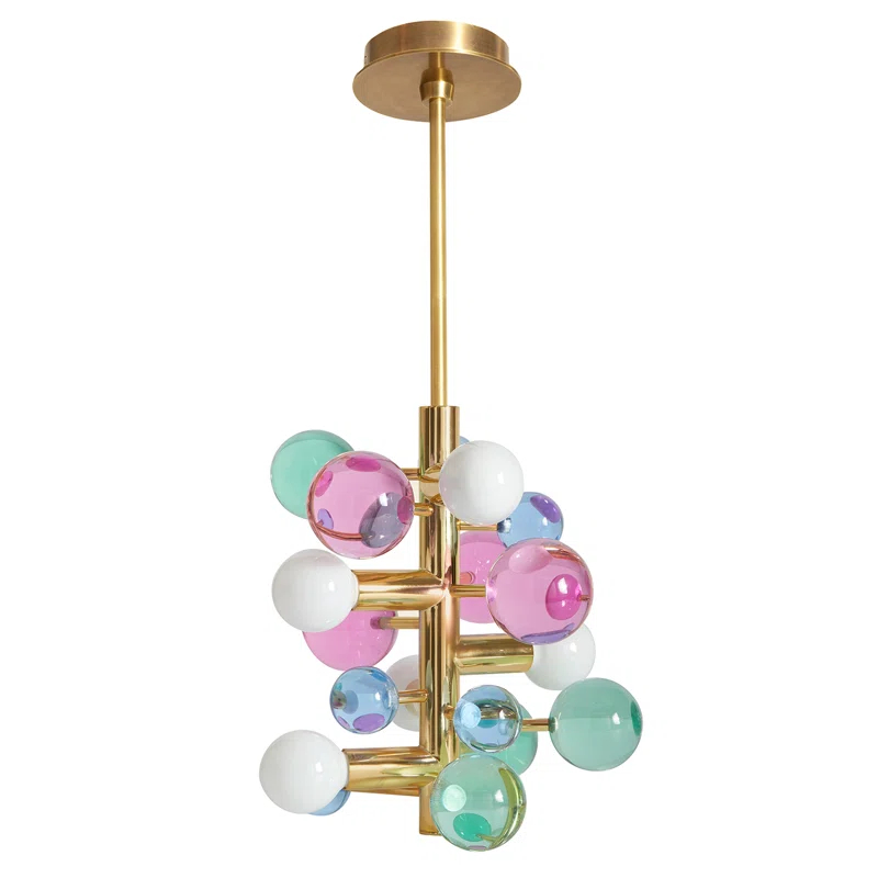 Jonathan Adler Globo 5 Light Chandelier