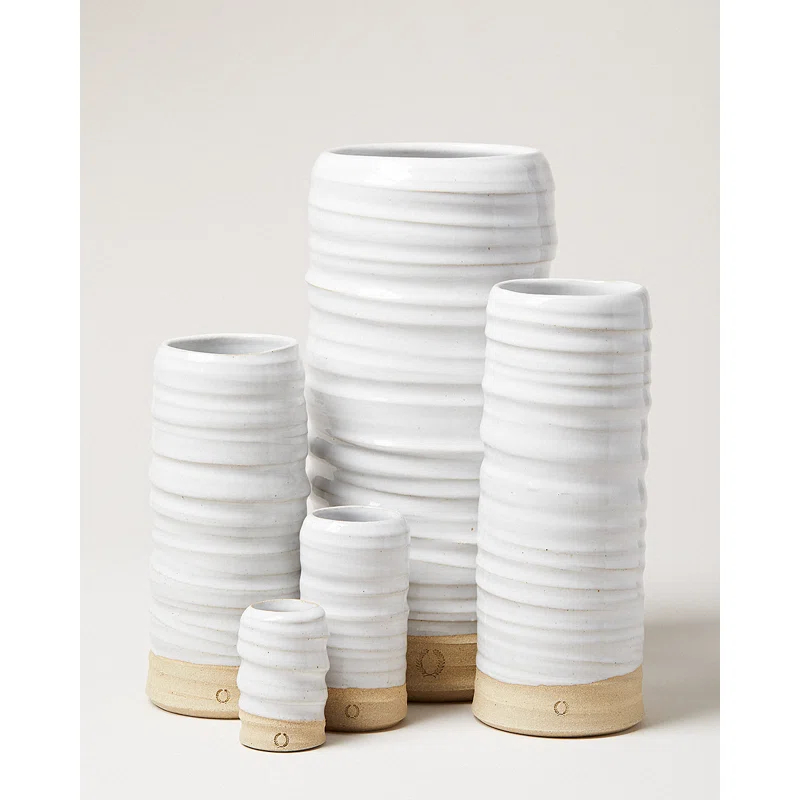 Farmhouse Pottery Trunk Stoneware Table Vase