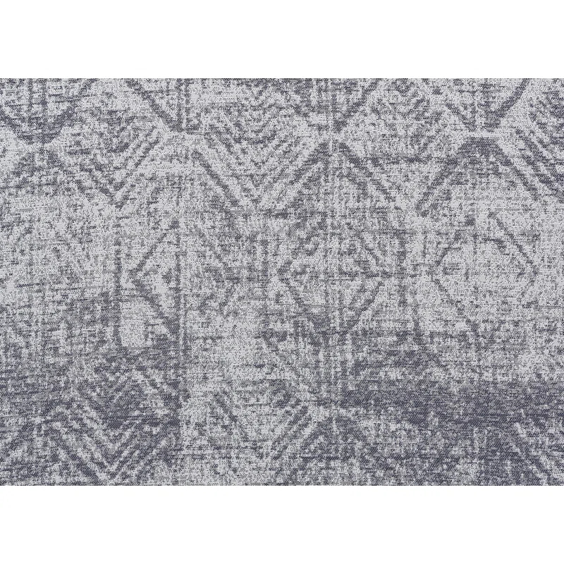Sun Zero Distressed Global Blackout Lined Grommet Curtain Panel