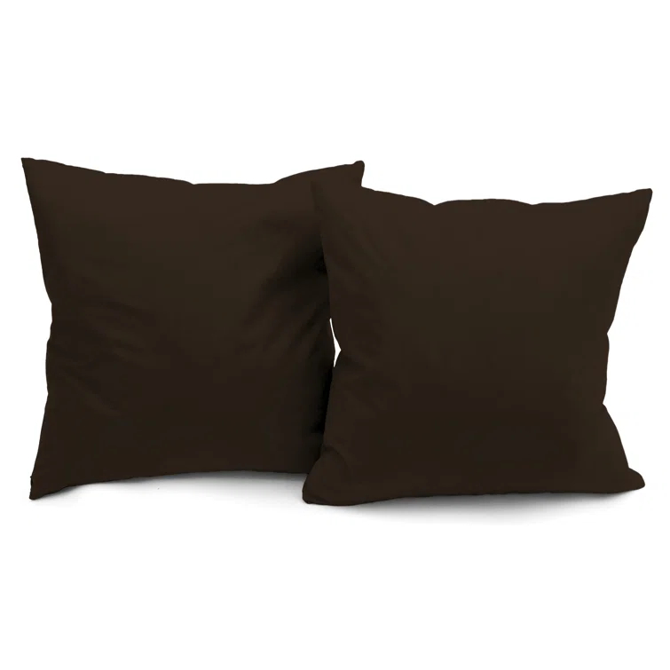 Deluxe Comfort Microsuede Throw Pillow (Set of 2)