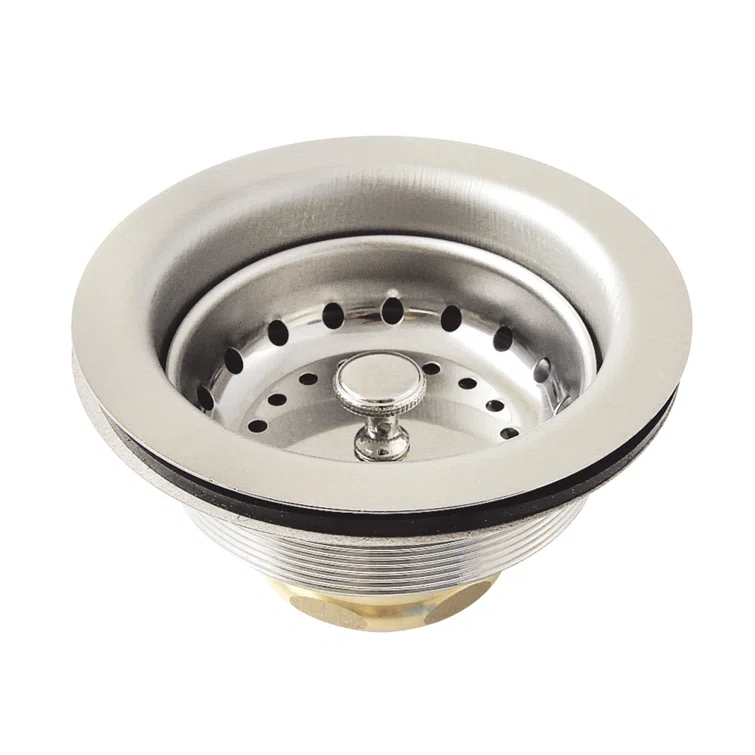 Kingston Brass Kingston Brass Fresno 3-1/2 Inch Kitchen Sink Basket Strainer Only K121BPN
