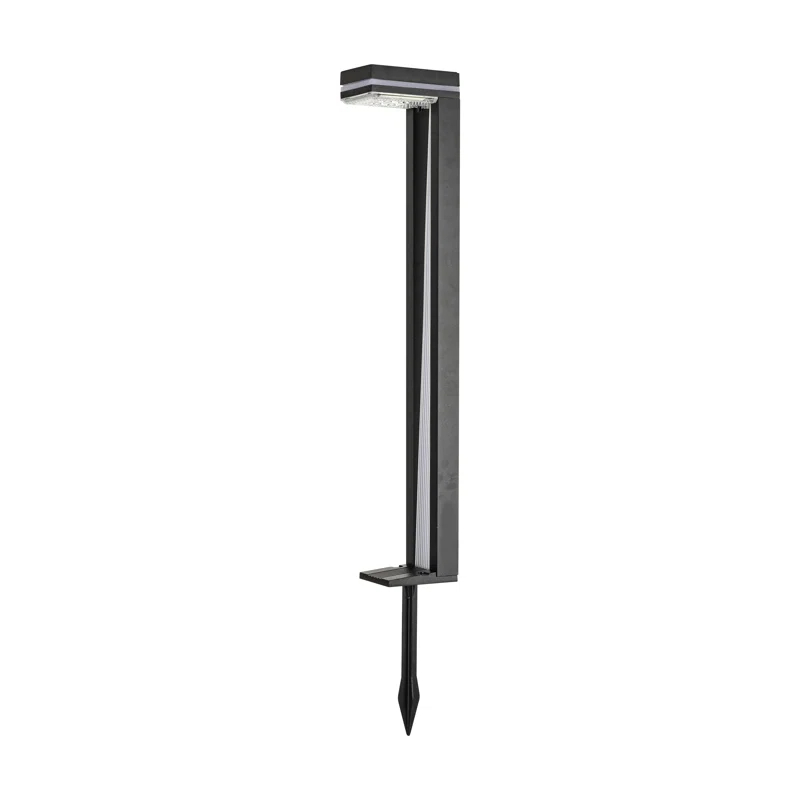Gama Sonic Sentry Modern 60 Lumens Solar Outdoor LED Landscape Pathway Light - 2 Pack