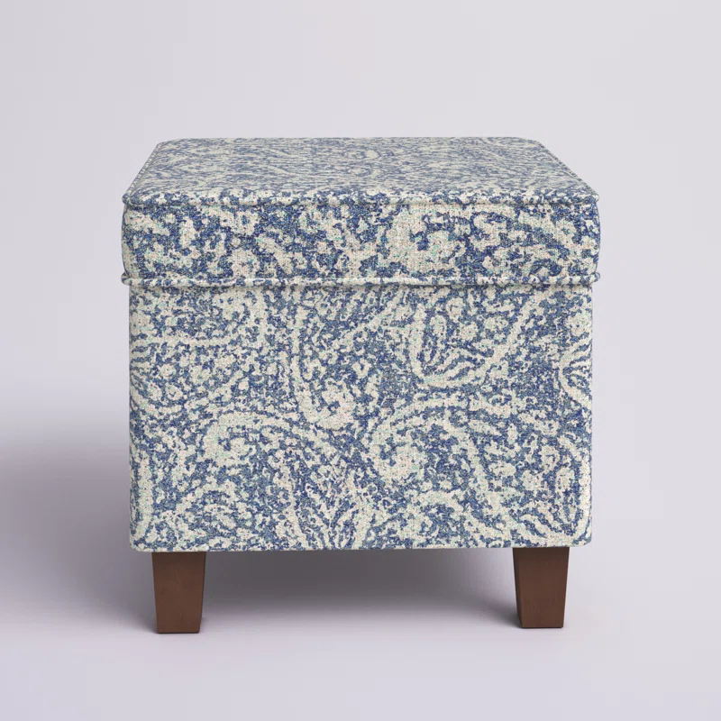 Sand & Stable™ Asha 17.5" Square Storage Ottoman