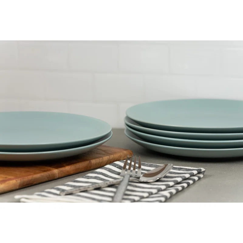 Wazee Matte 10.5" Dinner Plate (Set of 6)
