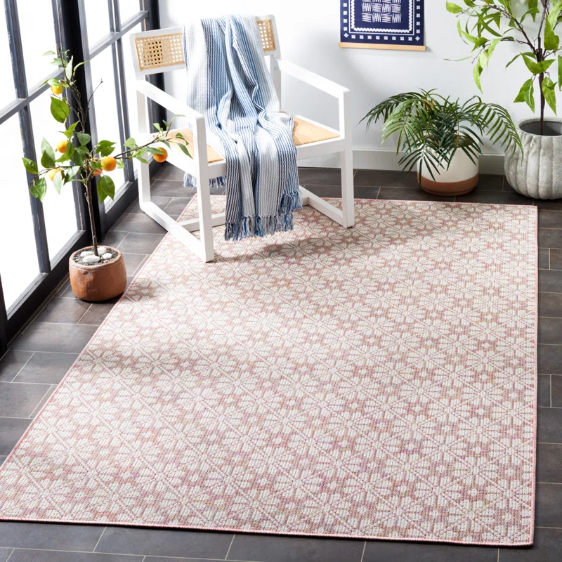 Martha Stewart Rugs Msr400 Performance Geometric Rug
