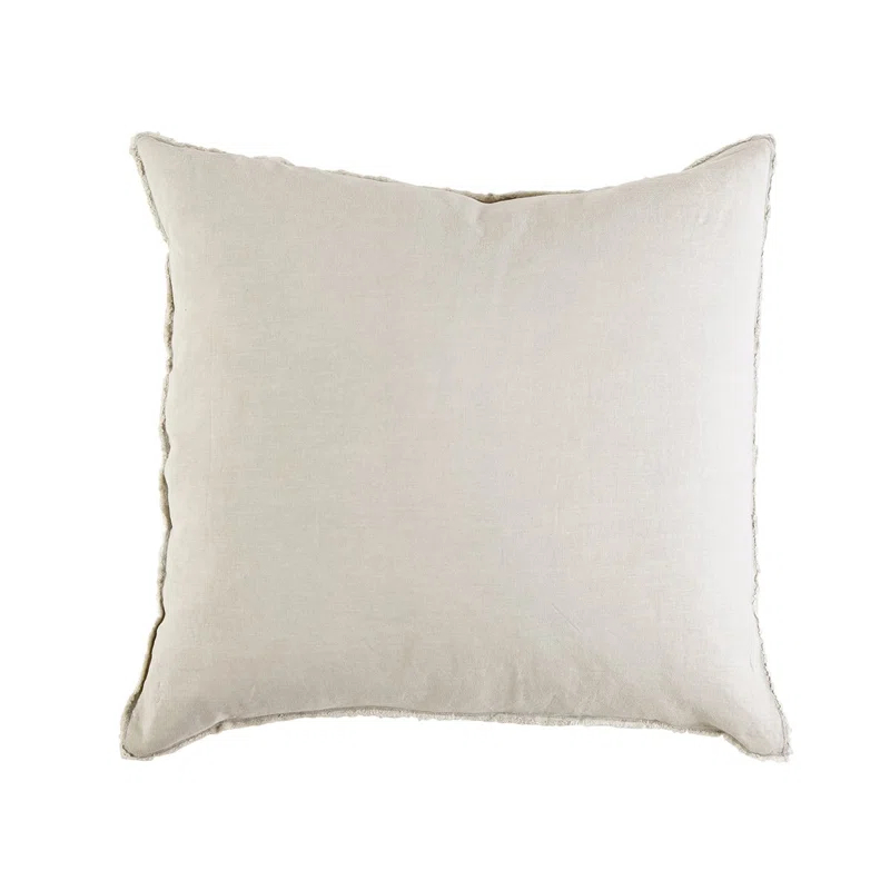 Blair Stonewashed Linen Sham by Pom Pom at Home - Taupe / Standard