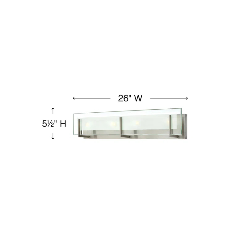 Hinkley Latitude 4-Light Bath Bar