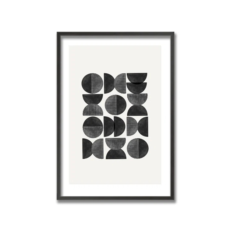 Ready2hangart " Mid Century, Geometric By The Miuus Studio " by The Miuus Studio