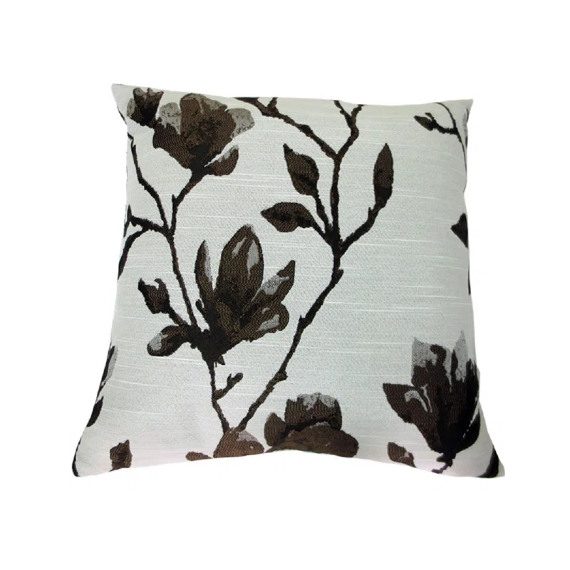 Venetian Floral Reversible Throw Pillow