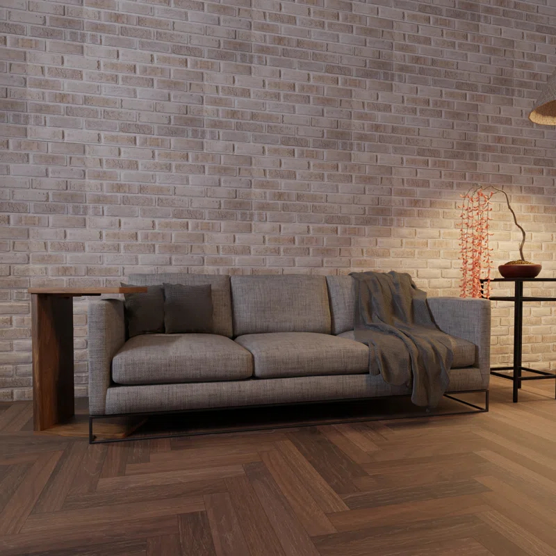 UPP Ultimate Premium Products 3D Brick Effect Wall Panels - Lightweight Styrofoam - Set of 9 Large Panels (20"x40") Covers 48 sq ft - Apply with Wall Adhesive - DIY Home Wall Cladding