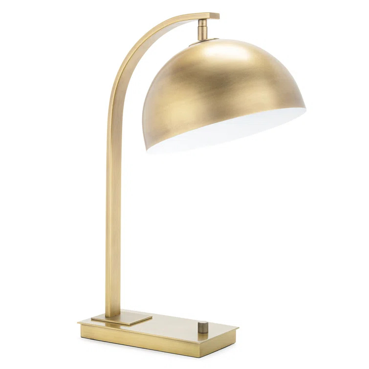 Otto Desk Lamp by Regina Andrew - Natural Brass