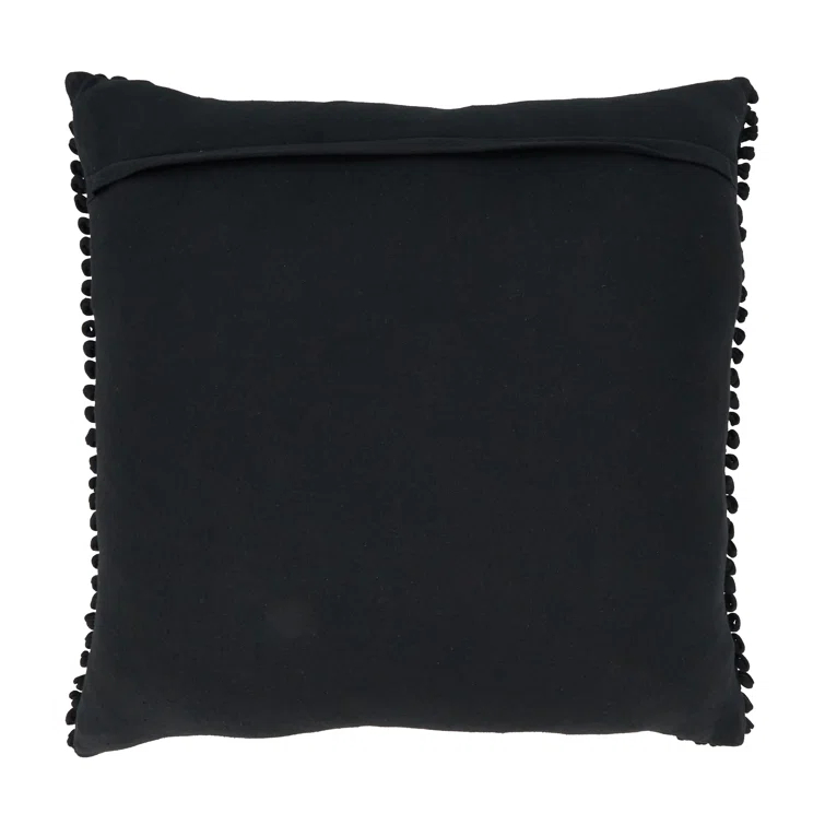 Saro Zandra Collection Cotton Throw Pillow