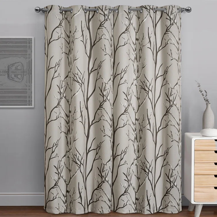 VCNY Kingdom Branch Blackout Curtain Panel