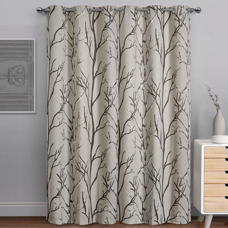 VCNY Kingdom Branch Blackout Curtain Panel