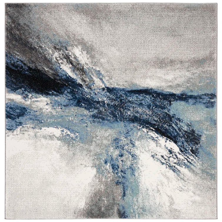17 Stories Elara Performance Abstract Rug