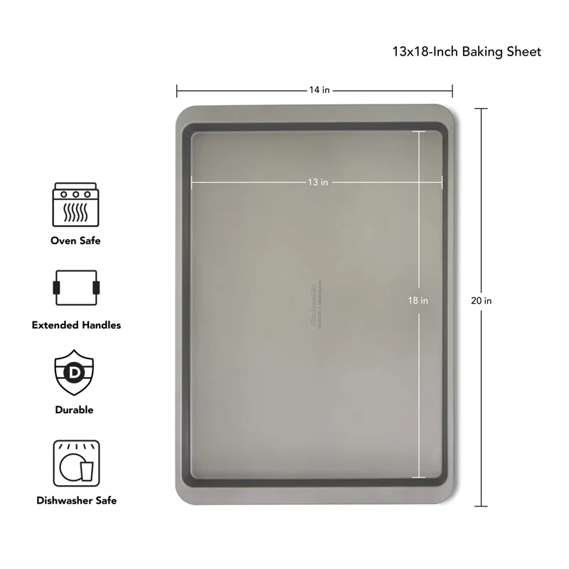 KitchenAid® KitchenAid 13X18in Nonstick Aluminized Steel Baking Sheet