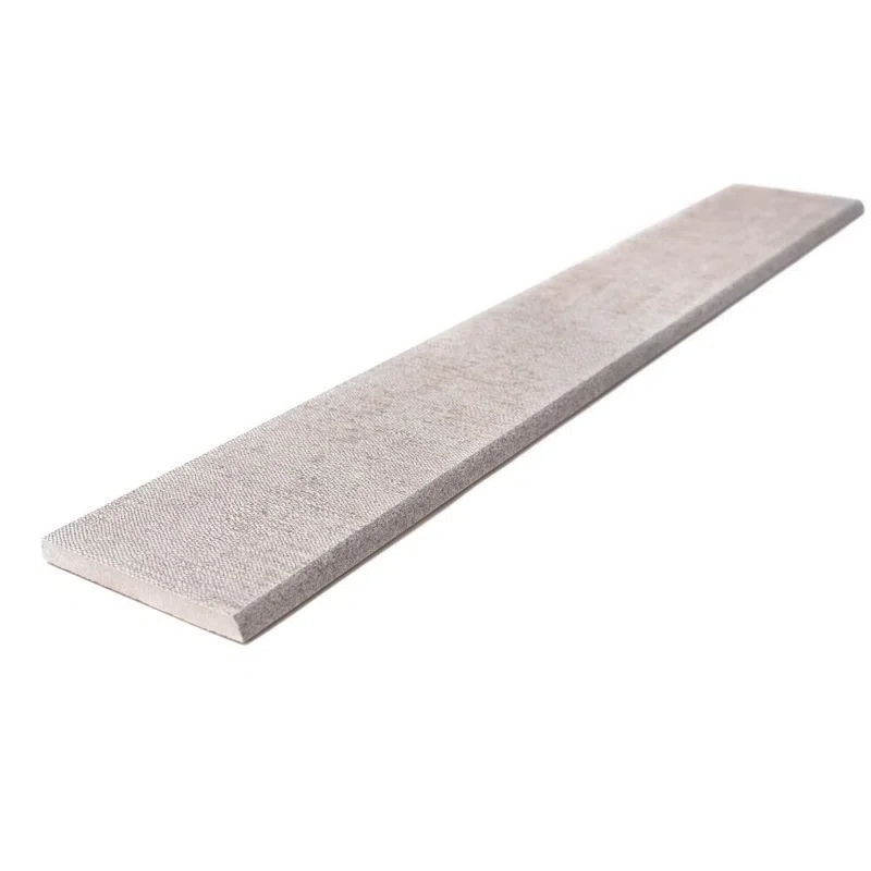 The Tile Life South Beach 24'' L x 3'' W Porcelain Bullnose Tile Trim