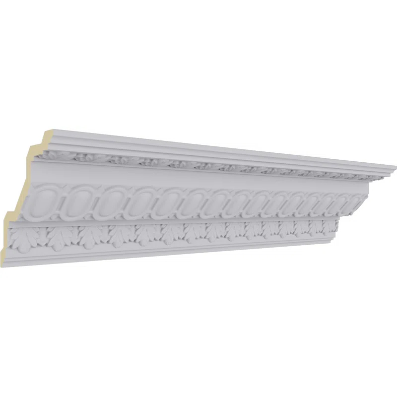 4"H x 4"P x 5 3/4"F x 94 1/2"L, (1 1/4" Repeat), Egg and Dart Crown Moulding