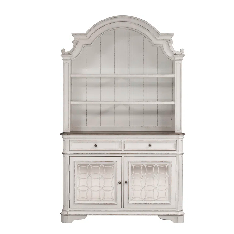 Laurel Foundry Modern Farmhouse® Colchester 56'' Sideboard with Bar Hutch