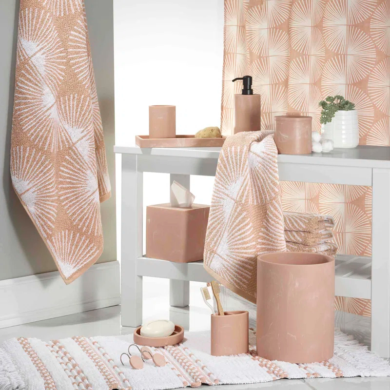 Kendall Tan Shower Curtain Hook (Set of 12)