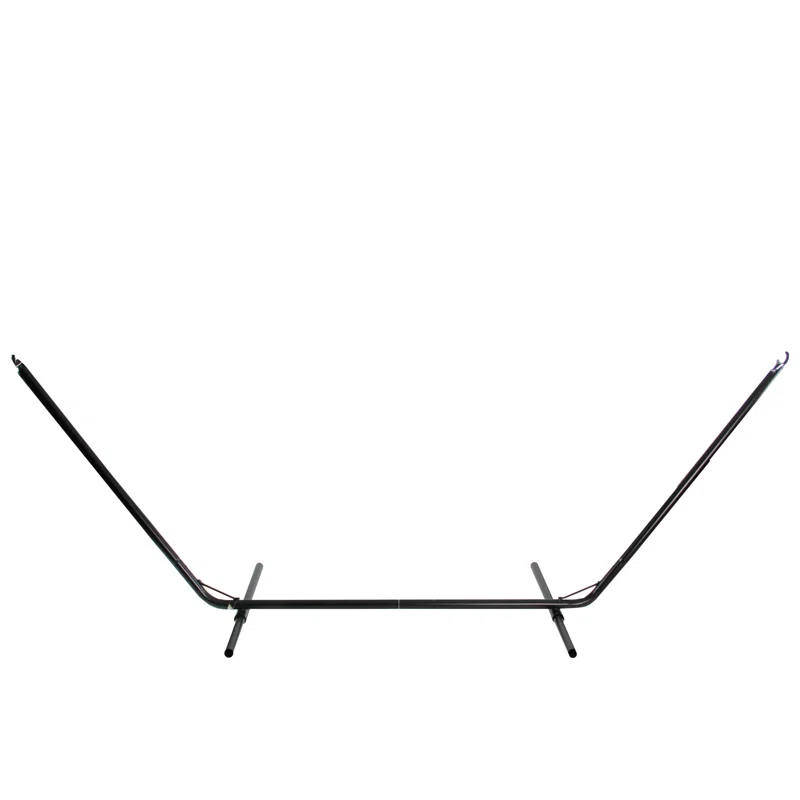 Northlight Seasonal 11ft Black Steel Hammock Stand with Hardware