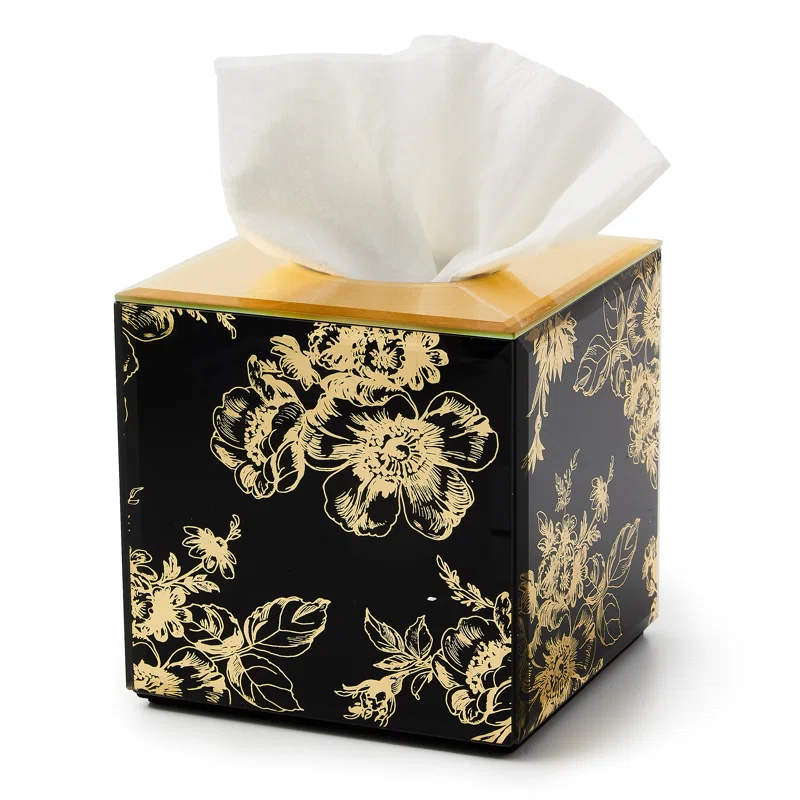 MacKenzie-Childs Twilight Toile Boutique Tissue Box Cover