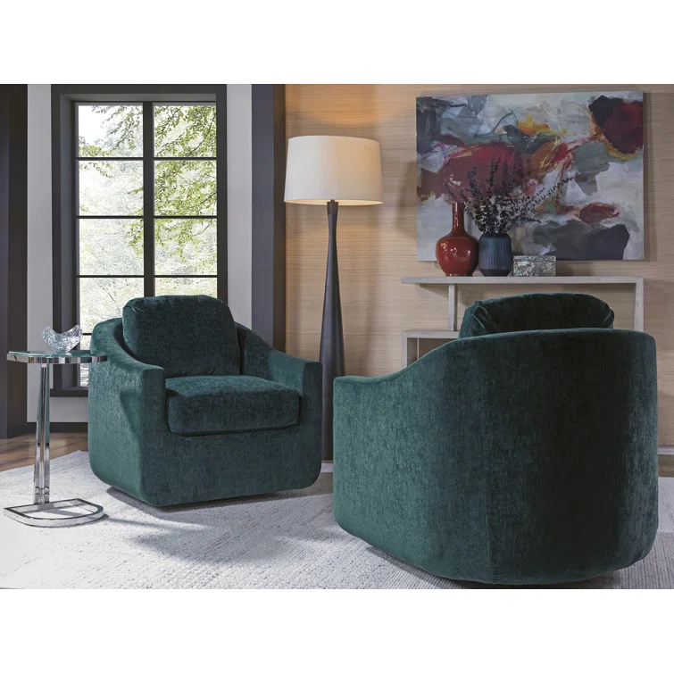 Artistica Home Artistica Upholstery Upholstered Swivel Armchair