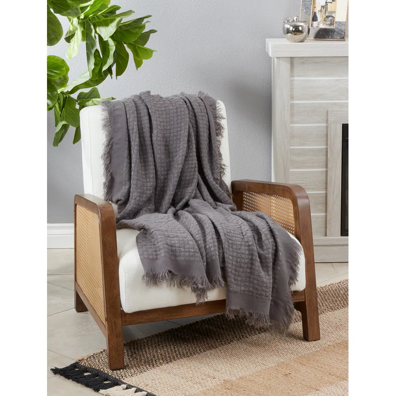 Hand Woven Throw Blanket