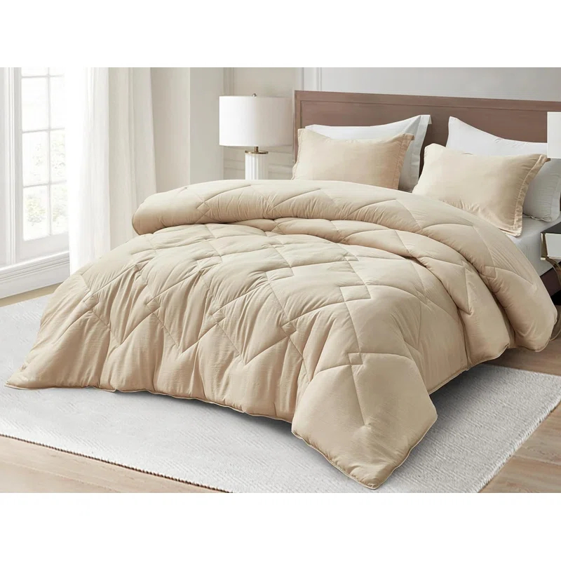 Logan Solid Comforter Set