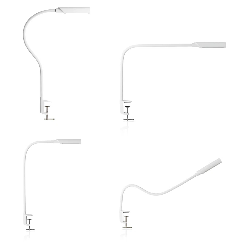 Reliable Corporation Reliable UberLight Flex 3100TL Led Task Light, Clamp, White