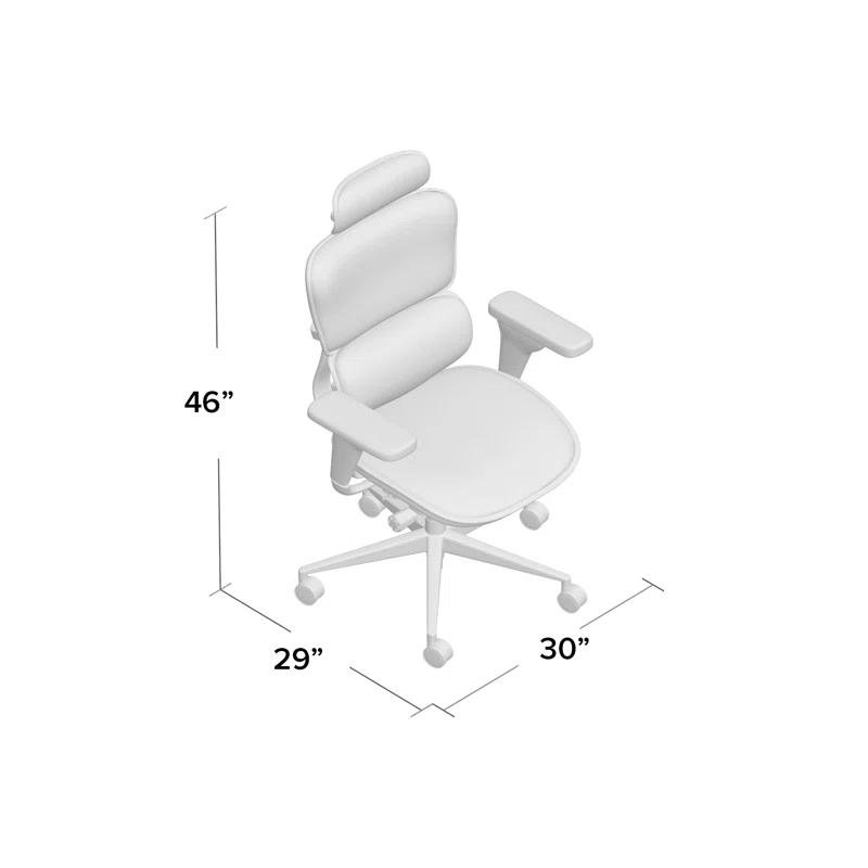 Eurotech Seating Ergohuman Executive Chair with Headrest