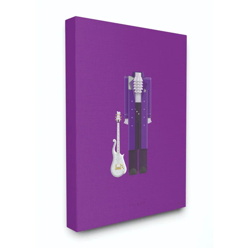 Stupell Industries " Prince Famous People Characters Fashion Design "