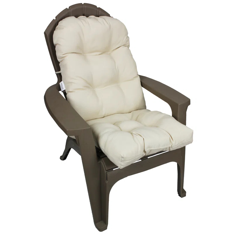 Outdoor 3'' Adirondack Chair Seat / Back Cushion