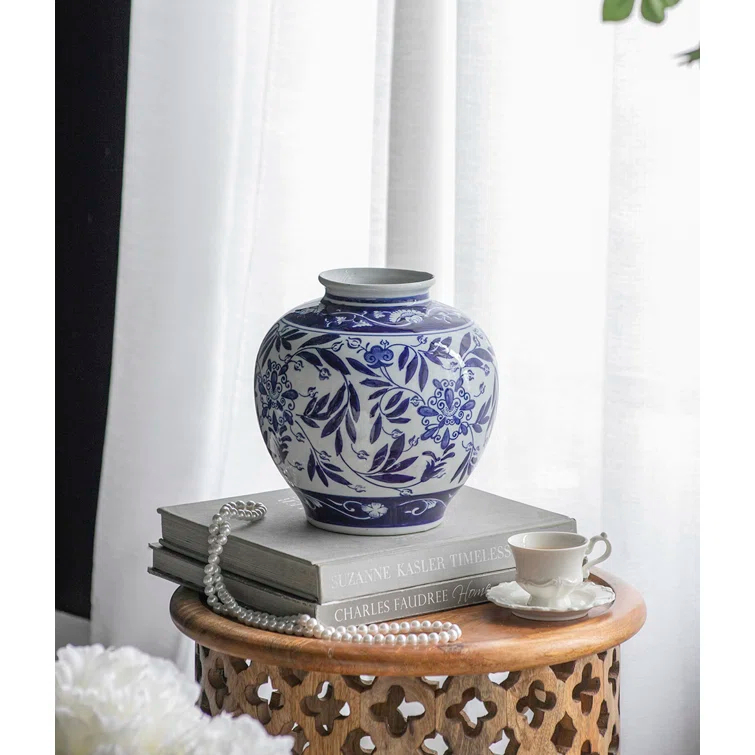 A&B Home Ceramic Floor Vase
