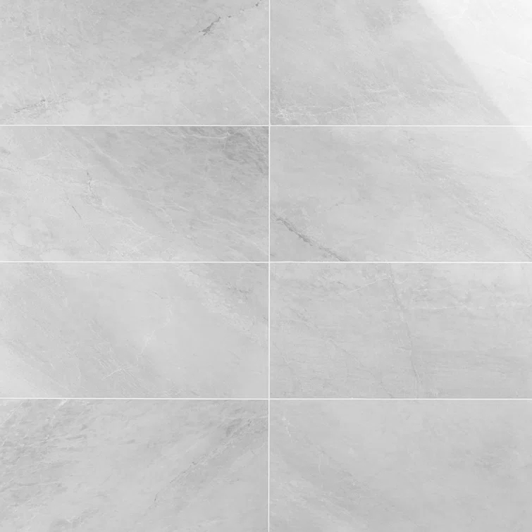 Bond Tile 12" x 24" Porcelain Marble Look Wall & Floor Tile
