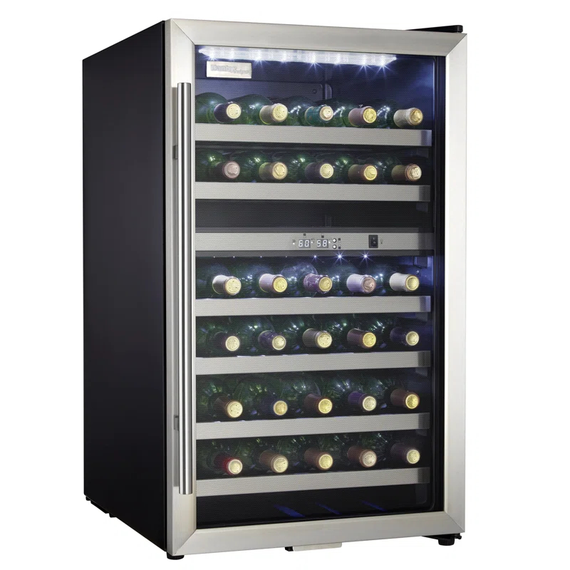 Danby Danby Dual Zone 19.44'' Freestanding 38 Bottle Wine Refrigerator with Reversible Door