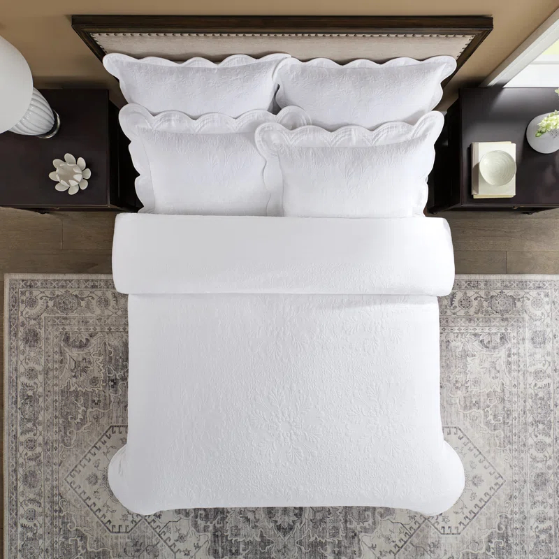 Historic Charleston Historic Charleston Charleston Estate Bedspread, Floral Bedding