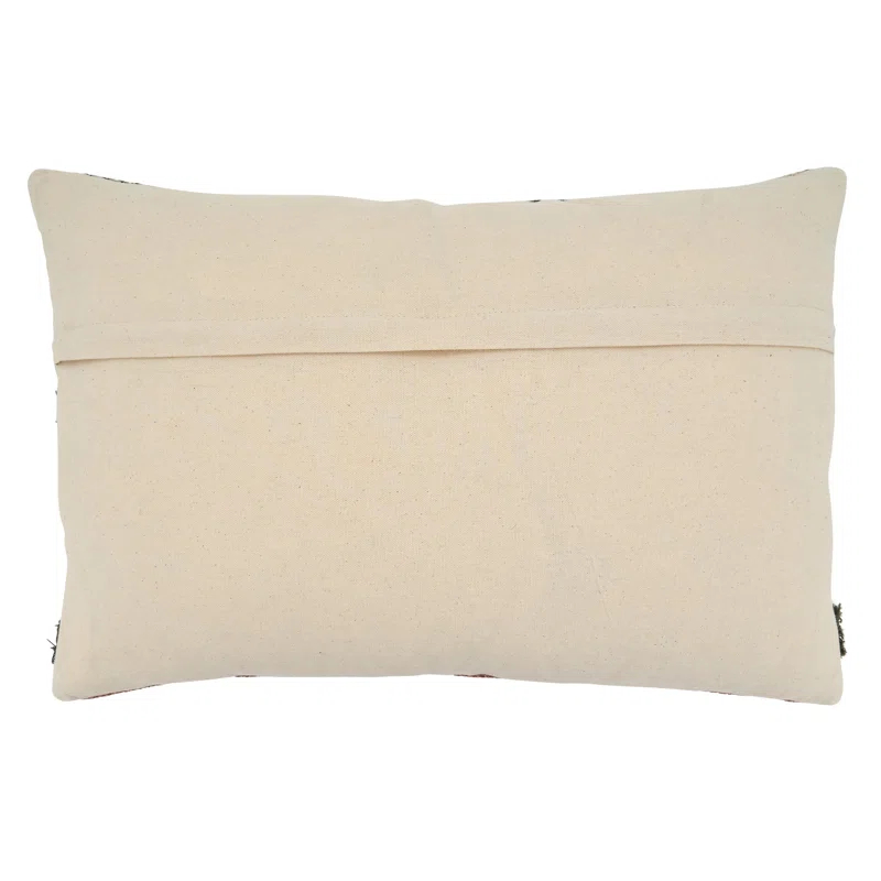 Sadie Appliqued Cotton Throw Pillow