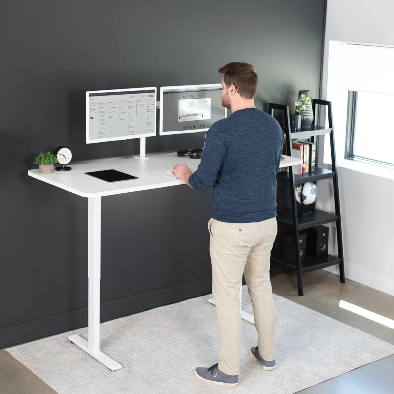 Vivo VIVO Single Motor Electric Desk with Push Button Memory Controller
