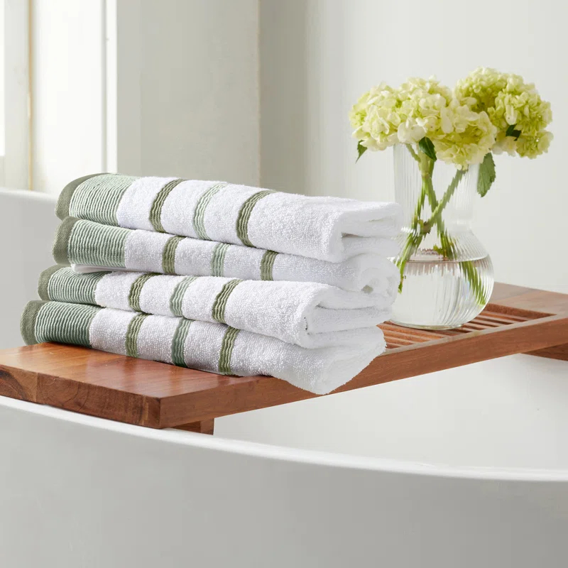 FreshFolds Cotton Blend Decorative 6-Piece Towel Set