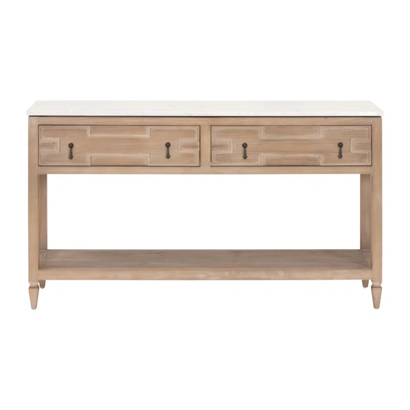 Rosalind Wheeler Avigdor Emerie 2-Drawer Entry Console