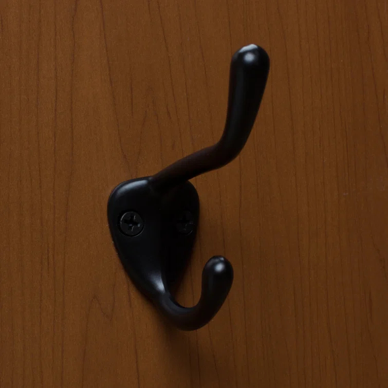 GlideRite Hardware Wall Mounted Robe Hook (Set of 10) 7014-MB-10