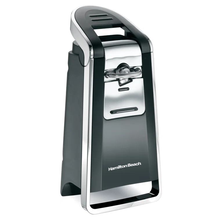 Hamilton Beach Hamilton Beach SmoothTouch Electric Automatic Can Opener with Easy Push Down Lever, Eliminates Sharp Edges, Opens All Standard-Size and Pop-Top Cans, Extra Tall