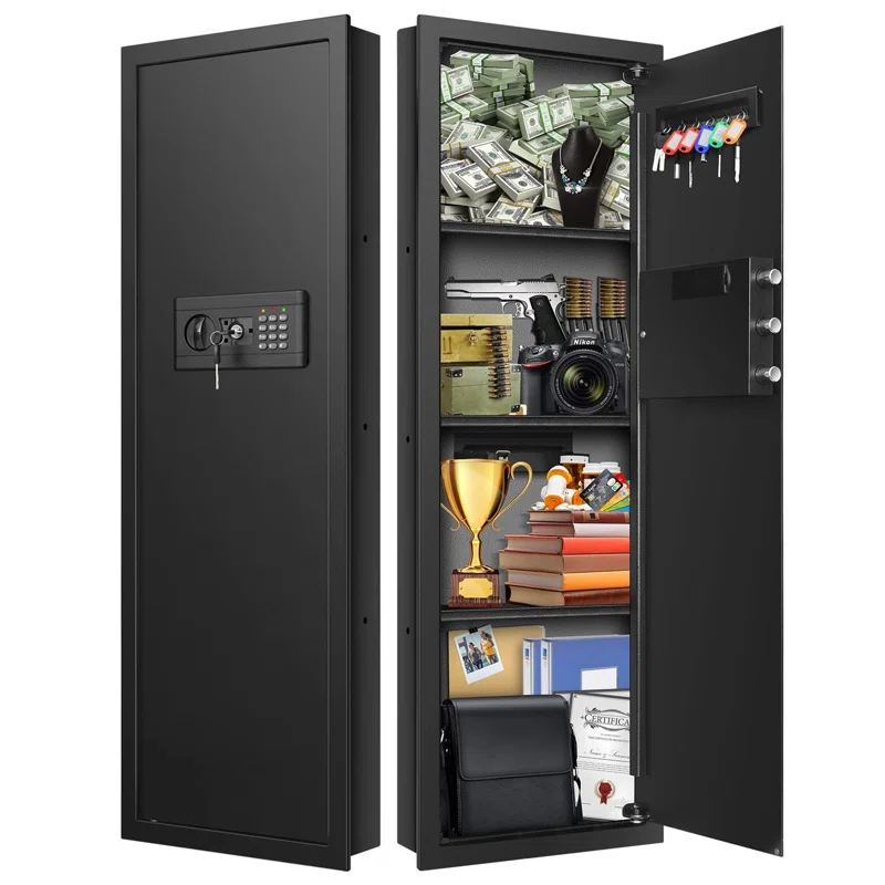 KJETHKEY 43.3" Tall Fireproof Wall Safes