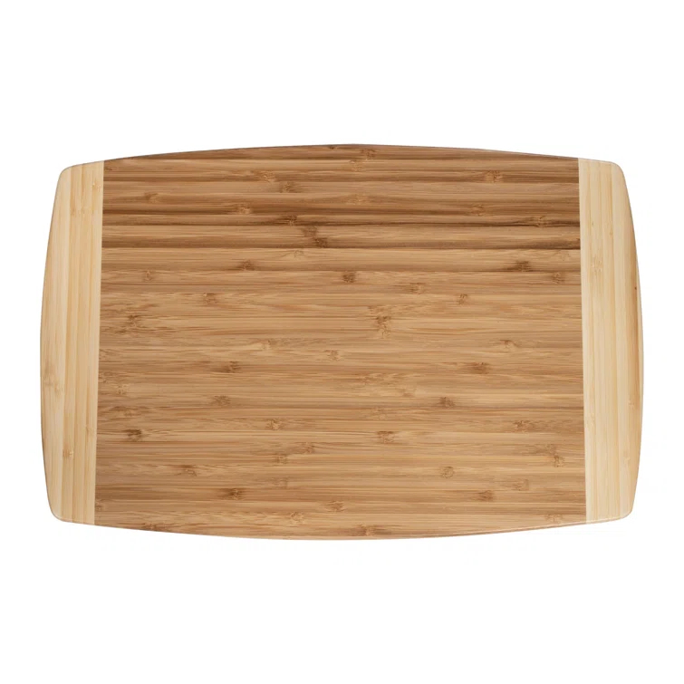 JOYCE CHEN Joyce Chen Large Burnished Bamboo Cutting Board, 10X15-Inch