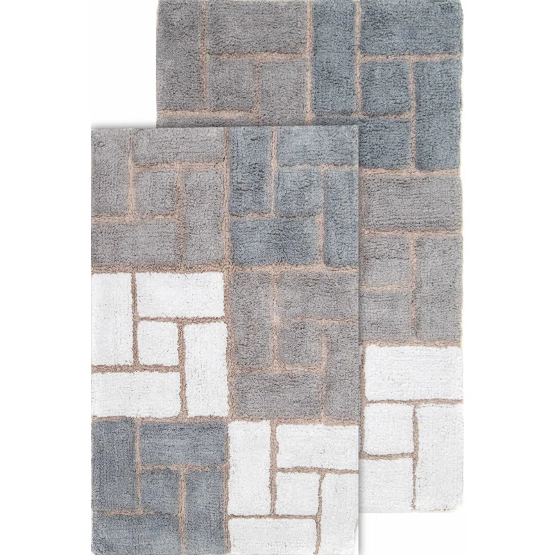 Chesapeake Merchandising Inc. Classic Color Cotton Blend Bath Rug