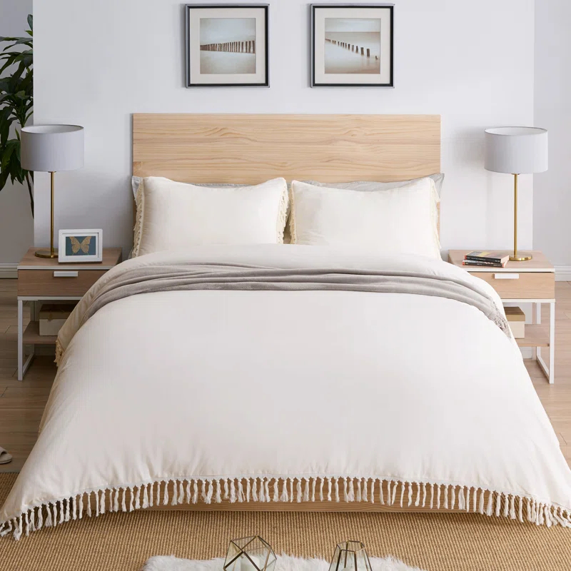 Cotton Twill Duvet Cover Set (Set of 3)