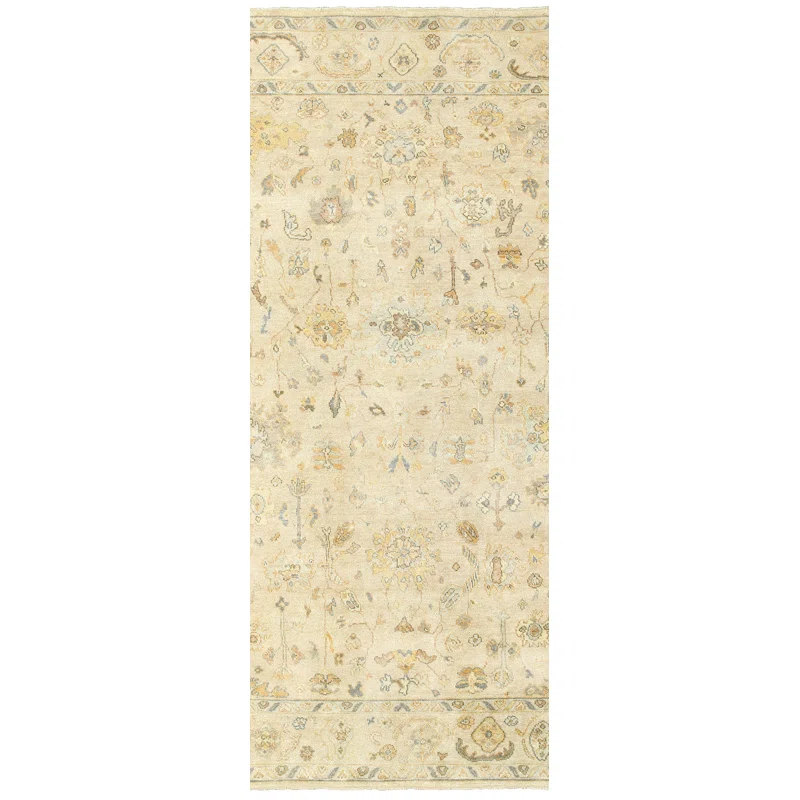 Stylehaven Presley Oriental Hand-Knotted Wool Beige/Gray Area Rug