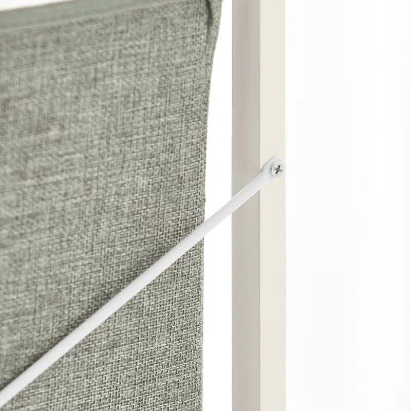 Haotian Bathroom Laundry Hamper Basket with Shelf